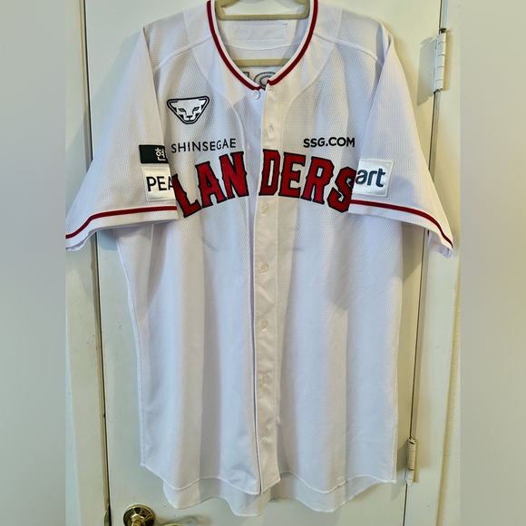 Korean Baseball league (KBL) Jersey. Team SSG Landers. Sz XL